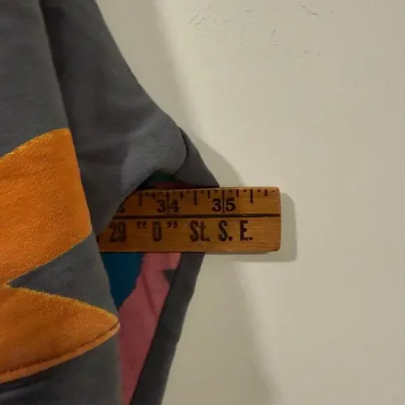 Natural Life Women's Billie Oversized Sweatshirt Tunic Boho Floral Gray OS - Picture 8 of 8